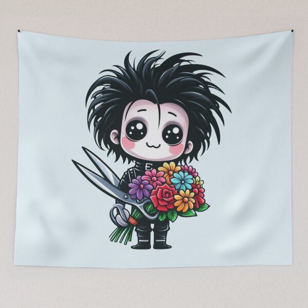 Item preview, Edward... Sweet Scissorhands Chibi designed and sold by NerdiPop.