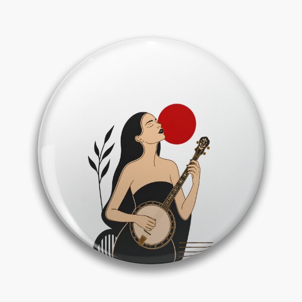 Item preview, banjo designed and sold by elizmusicmaker.