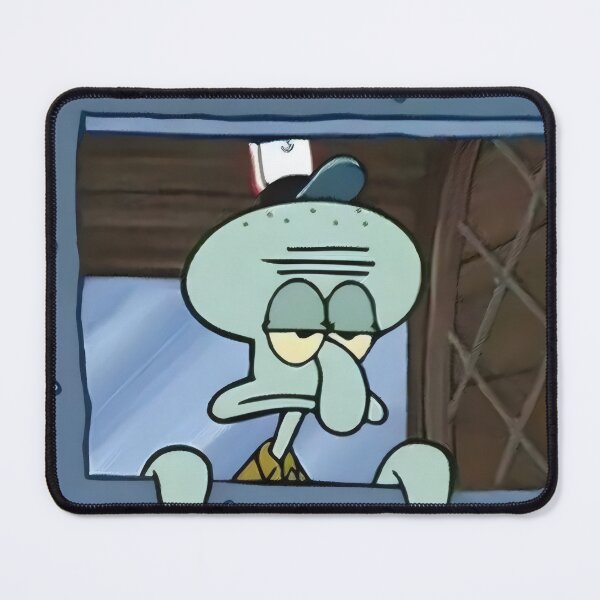Item preview, Bored Cashier Window - Unamused Sea Creature Illustration designed and sold by Billy Morfo™.
