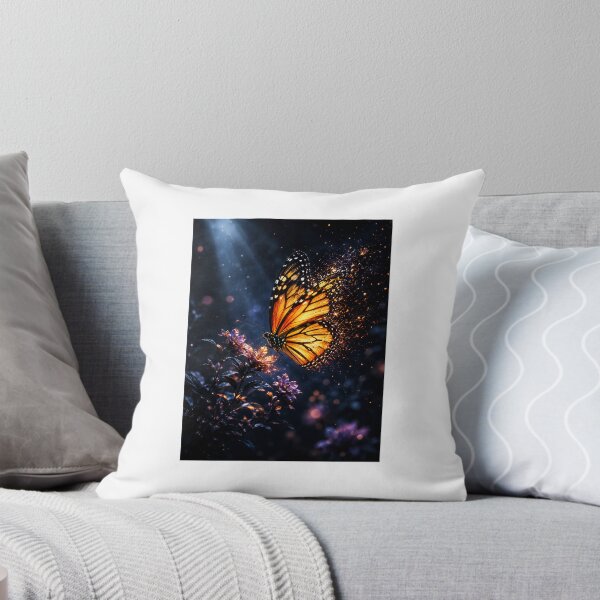 Item preview, Glowing Monarch Butterfly Dust - Fantasy Nature Artwork designed and sold by Ak-art-shop.