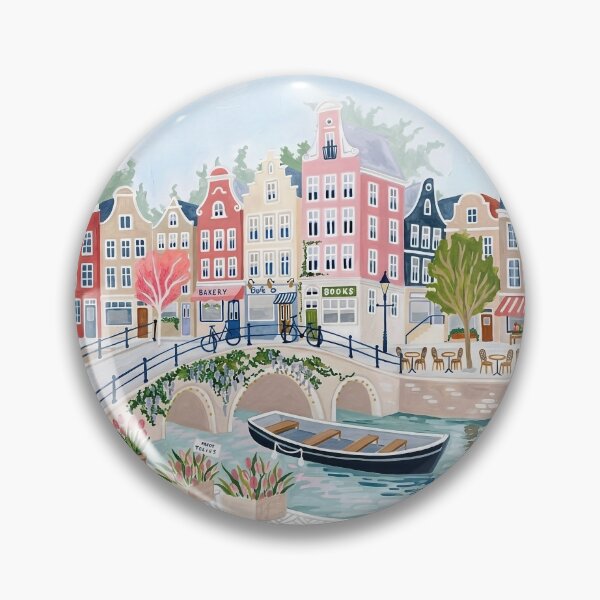 Item preview, Amsterdam in Tulip Season, The Netherlands designed and sold by POSTERIOCREW.