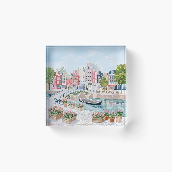 Item preview, Amsterdam in Tulip Season, The Netherlands designed and sold by POSTERIOCREW.