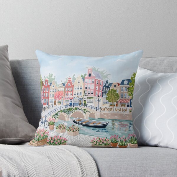 Item preview, Amsterdam in Tulip Season, The Netherlands designed and sold by POSTERIOCREW.