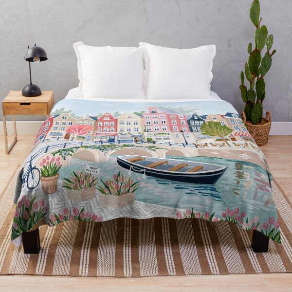 Item preview, Amsterdam in Tulip Season, The Netherlands designed and sold by POSTERIOCREW.