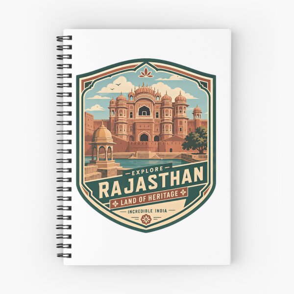 Item preview, Explore Rajasthan Land Of Heritage Incredible India Travel Souvenir Culture History designed and sold by Simsimah26Parks.