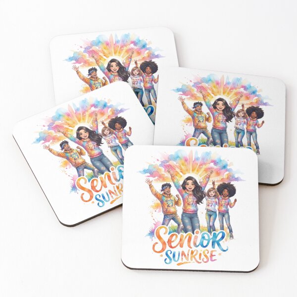 Item preview, Watercolor Senior Sunrise 2027 Group Graduation  designed and sold by VibranPalette.
