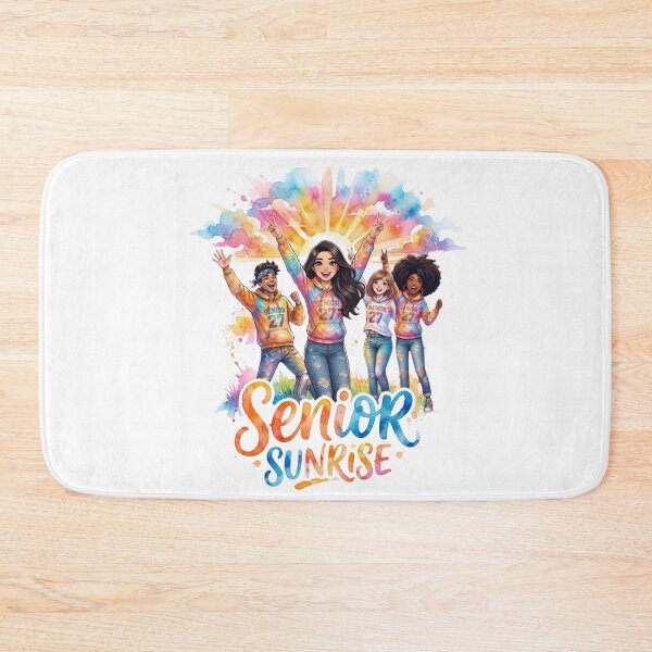 Item preview, Watercolor Senior Sunrise 2027 Group Graduation  designed and sold by VibranPalette.