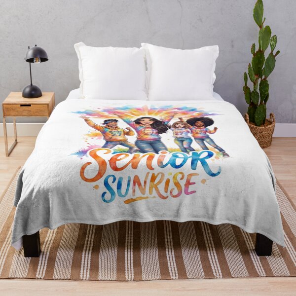 Item preview, Watercolor Senior Sunrise 2027 Group Graduation designed and sold by VibranPalette.