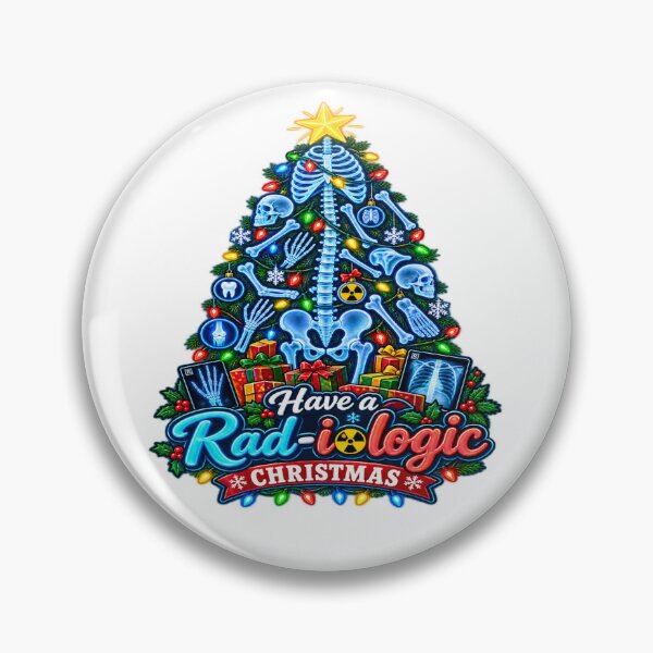 Item preview, Have A Rad-iologic Christmas Bone Tree Radiology X-Ray designed and sold by Uniqueauraaprints.