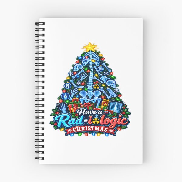 Item preview, Have A Rad-iologic Christmas Bone Tree Radiology X-Ray designed and sold by Uniqueauraaprints.