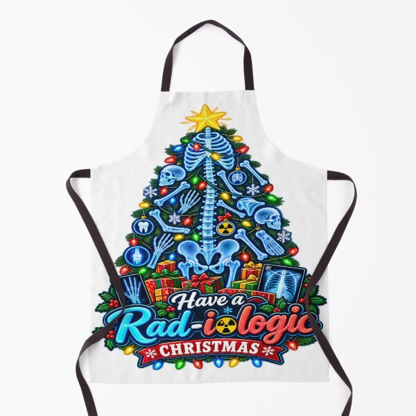 Item preview, Have A Rad-iologic Christmas Bone Tree Radiology X-Ray designed and sold by Uniqueauraaprints.