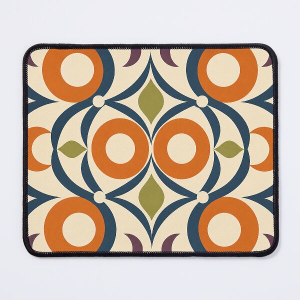 Item preview, Persimmon Orbit Pattern designed and sold by aihrgdesign.
