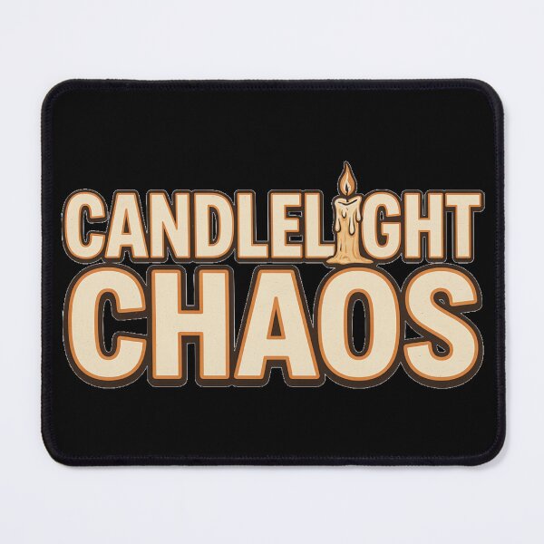 Item preview, Halloween Candle – Candlelight Chaos designed and sold by No Excuses Supply.