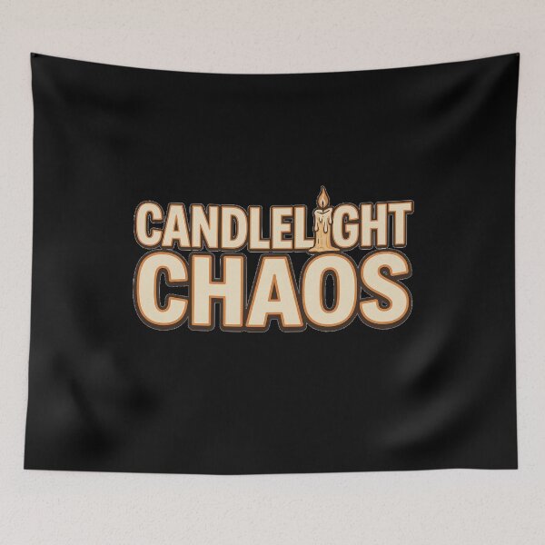 Item preview, Halloween Candle – Candlelight Chaos designed and sold by No Excuses Supply.