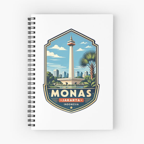 Item preview, Monas Jakarta Indonesia National Monument Travel Landmark designed and sold by Simsimah26Parks.