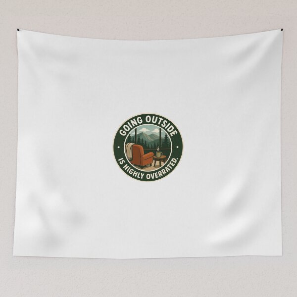 Item preview, Going Outside Is Highly Overrated Homebody Introvert Comfort Seeker designed and sold by JonesFlora2025.