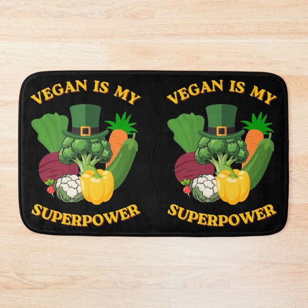 Item preview, Vegan Is My Superpower Funny Gifts For Vegetarians  designed and sold by zebek-design.