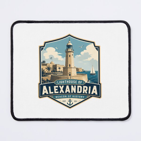 Item preview, Lighthouse Of Alexandria Beacon Of History Egypt Ancient Wonder Travel History Buff designed and sold by Simsimah26Parks.
