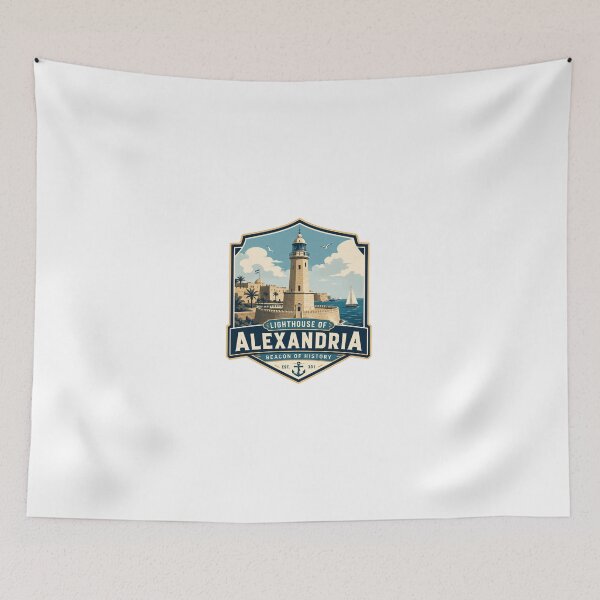 Item preview, Lighthouse Of Alexandria Beacon Of History Egypt Ancient Wonder Travel History Buff designed and sold by Simsimah26Parks.