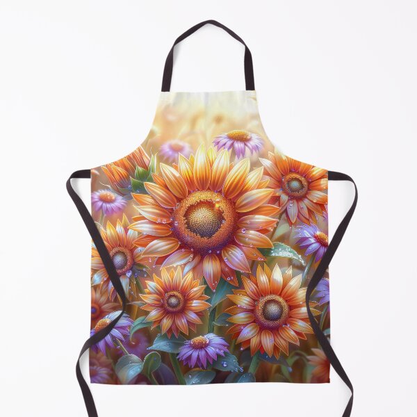 Item preview, Sunflower Field – Vibrant Wildflower Botanical Nature Art designed and sold by MargaretWiktor.