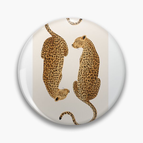 Item preview,  Golden Leopards Minimalist Art Print  designed and sold by palette fox.