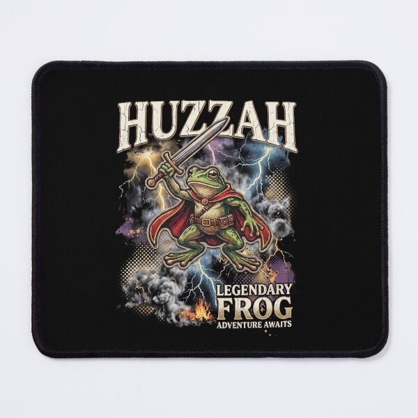 Item preview, Legendary Frog Adventure Awaits - Funny Fantasy Knight designed and sold by ZUVLEX.
