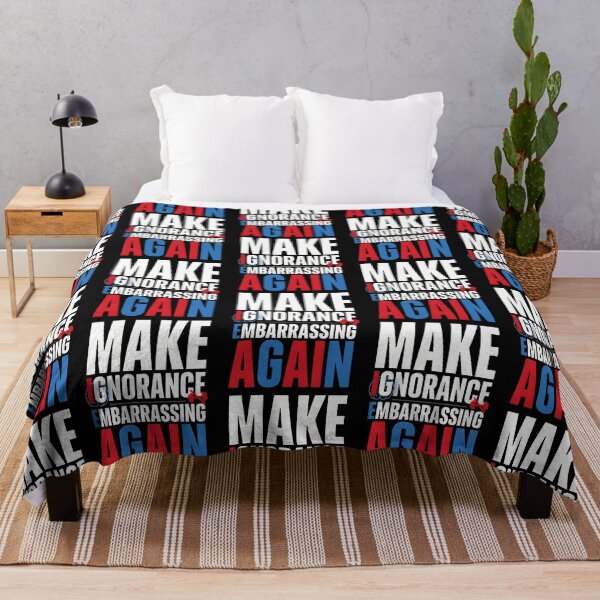 Item preview, Make Ignorance Embarrassing Again Knowledge Science Facts Education Critical Thinking designed and sold by Redgiant87x.