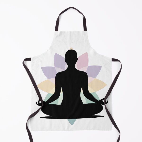 Item preview, Meditation ANTI-STRESS Text over Lotus for Meditation designed and sold by 108stillness.