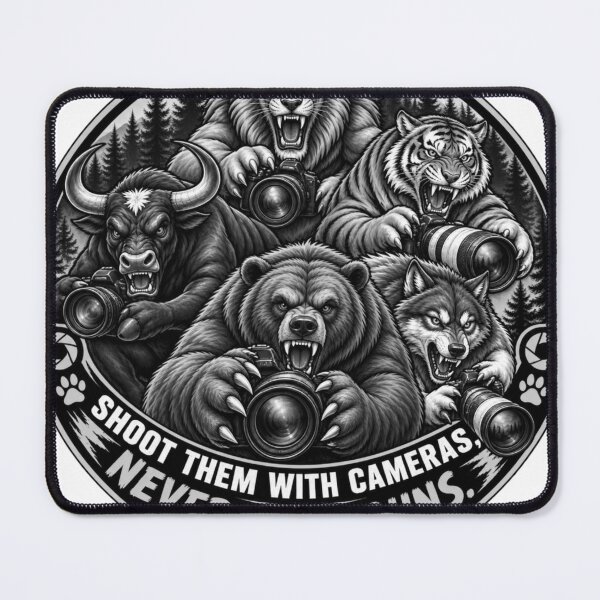 Item preview, Shoot them with cameras never with guns designed and sold by AllRoundTees.