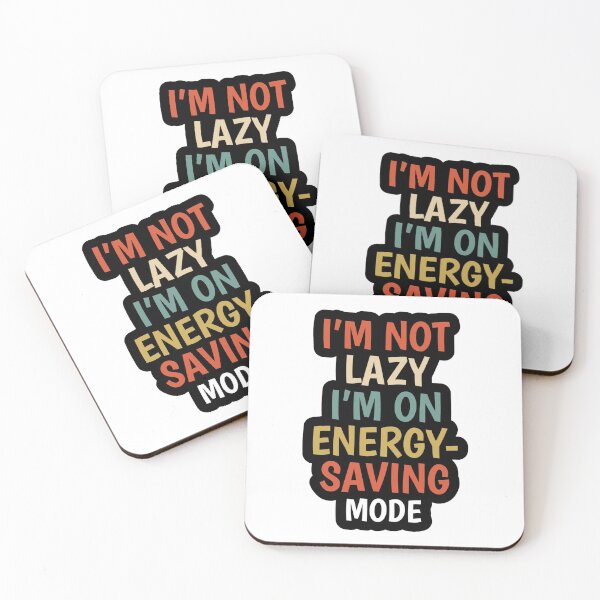 Item preview, I'm Not Lazy I'm On Energy Saving Mode - Funny Retro Shirt designed and sold by Benevoleantrr.