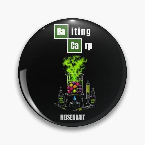 Item preview, Baiting Bad Funny Chemistry Fishing Parody - Heisenbait designed and sold by GeekAnglerStore.