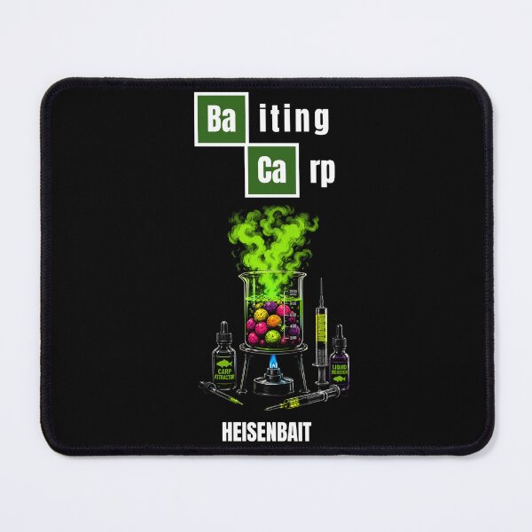 Item preview, Baiting Bad Funny Chemistry Fishing Parody - Heisenbait designed and sold by GeekAnglerStore.