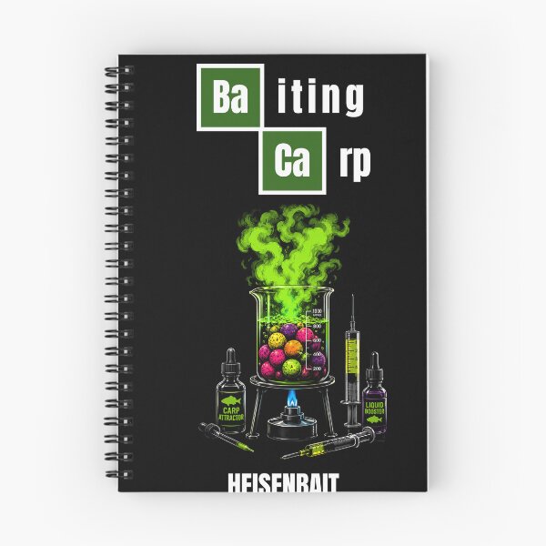 Item preview, Baiting Bad Funny Chemistry Fishing Parody - Heisenbait designed and sold by GeekAnglerStore.