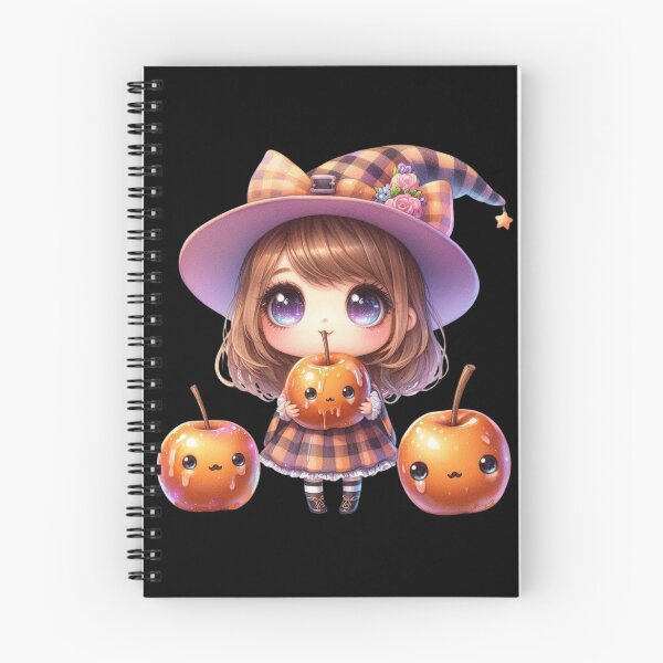 Item preview, Maple – The Caramel Apple Witch | Spooky Cuties designed and sold by bella-rosa87.