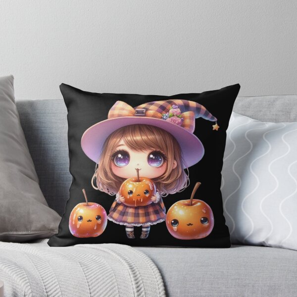 Item preview, Maple – The Caramel Apple Witch | Spooky Cuties designed and sold by bella-rosa87.