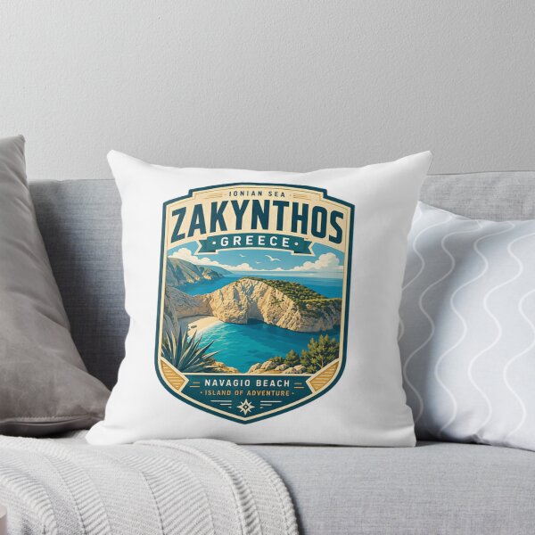 Item preview, Ionian Sea Zakynthos Greece Navagio Beach Island Of Adventure Travel Souvenir designed and sold by Simsimah26Parks.