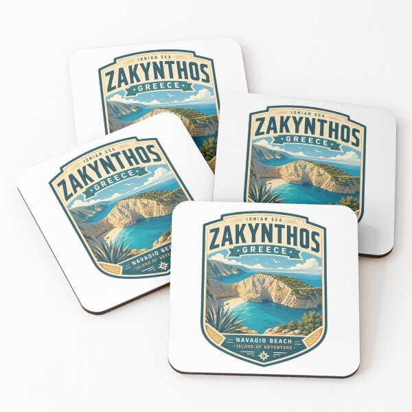 Item preview, Ionian Sea Zakynthos Greece Navagio Beach Island Of Adventure Travel Souvenir designed and sold by Simsimah26Parks.