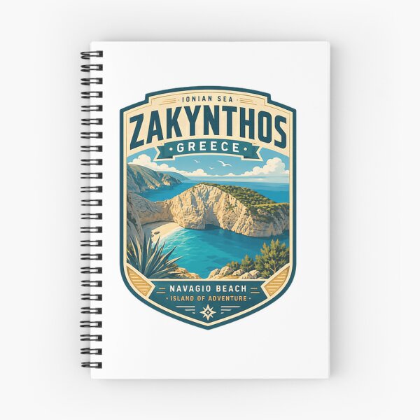 Item preview, Ionian Sea Zakynthos Greece Navagio Beach Island Of Adventure Travel Souvenir designed and sold by Simsimah26Parks.