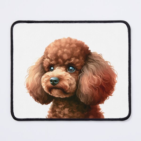 Item preview, Cute Brown Poodle Puppy with Bright Eyes designed and sold by adriana-holmes.