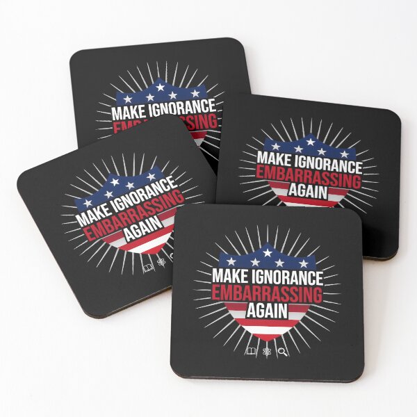 Item preview, Make Ignorance Embarrassing Again Critical Thinking Facts Education Science Knowledge designed and sold by Redgiant87x.