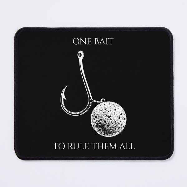 Item preview, One Bait To Rule Them All - Funny Carp Fishing designed and sold by GeekAnglerStore.