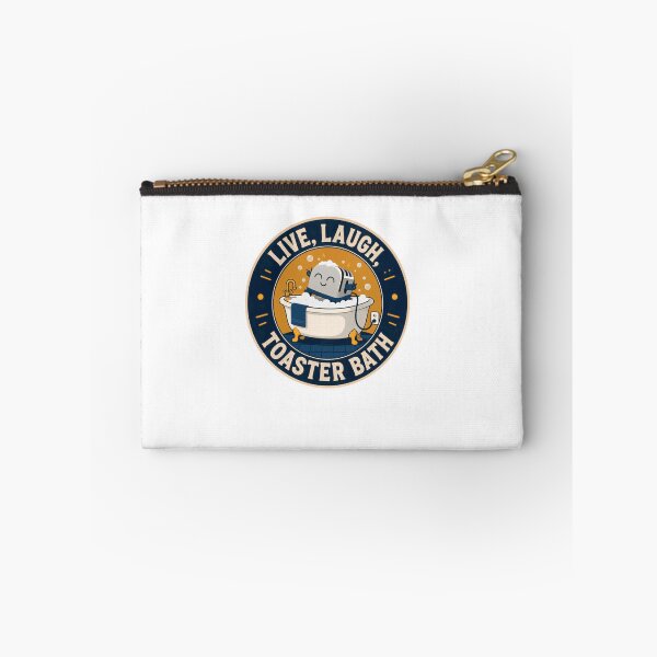 Item preview, Live, Laugh, Toaster Bath Dark Humor Sarcastic Ironic Meme designed and sold by JonesFlora2025.