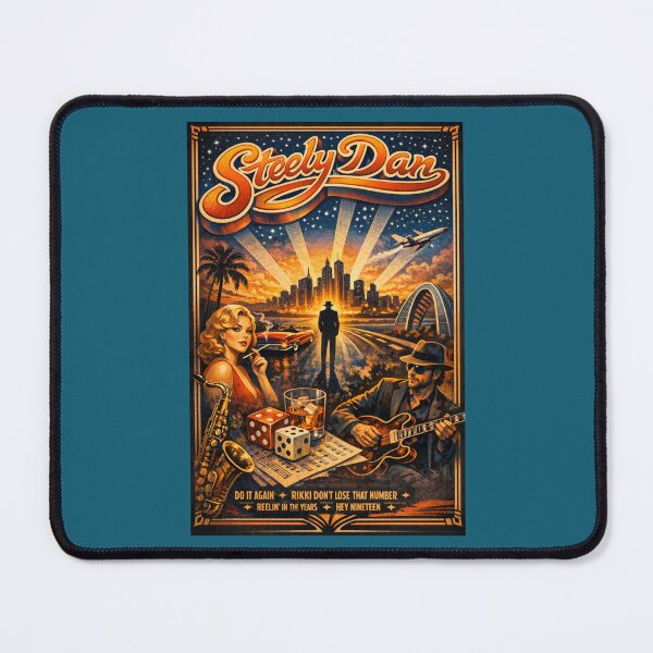 Item preview, Steely Dan poster designed and sold by Halifaxartguy.