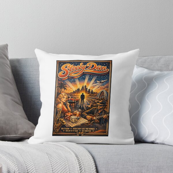 Item preview, Steely Dan poster designed and sold by Halifaxartguy.