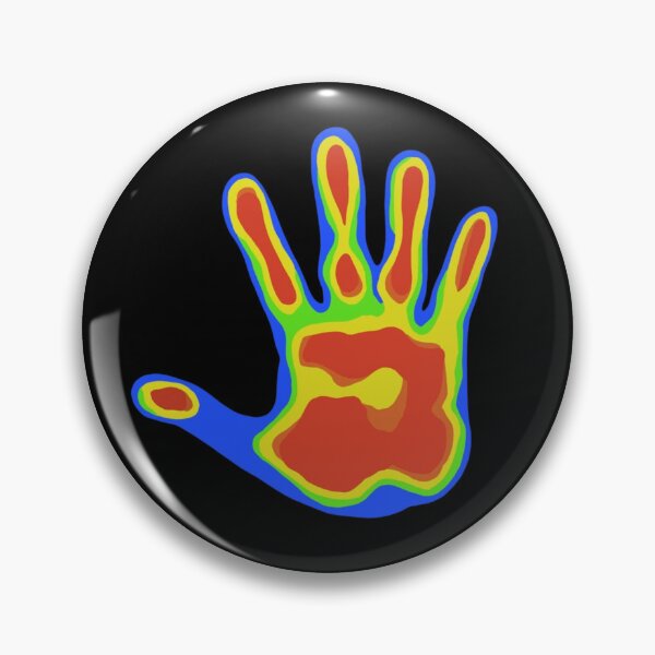 Item preview, Handprint Heat Map Design designed and sold by Spring Things.