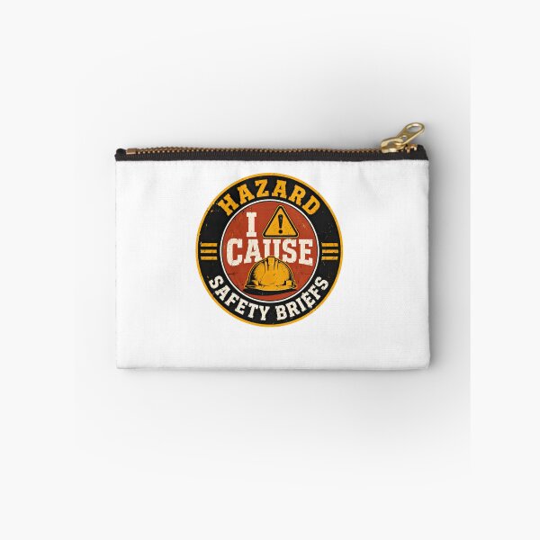 Item preview, Hazard I Cause Safety Briefs Construction Worker Humor Foreman Safety Professional designed and sold by JonesFlora2025.