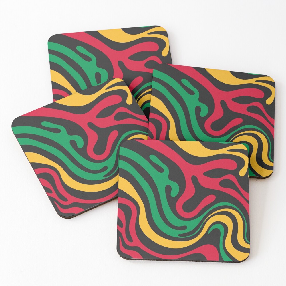 Item preview, Coasters (Set of 4) designed and sold by RastaColors.