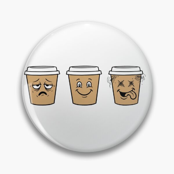 Item preview, Tired Before Coffee, Happy After One, Dead After Five - Dark Humor Coffee designed and sold by ExpressoJungle.
