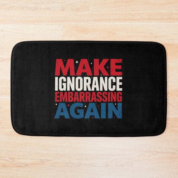 Item preview, Make Ignorance Embarrassing Again Science Knowledge Critical Thinking Facts Education designed and sold by Redgiant87x.