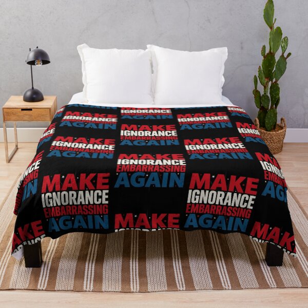 Item preview, Make Ignorance Embarrassing Again Science Knowledge Critical Thinking Facts Education designed and sold by Redgiant87x.